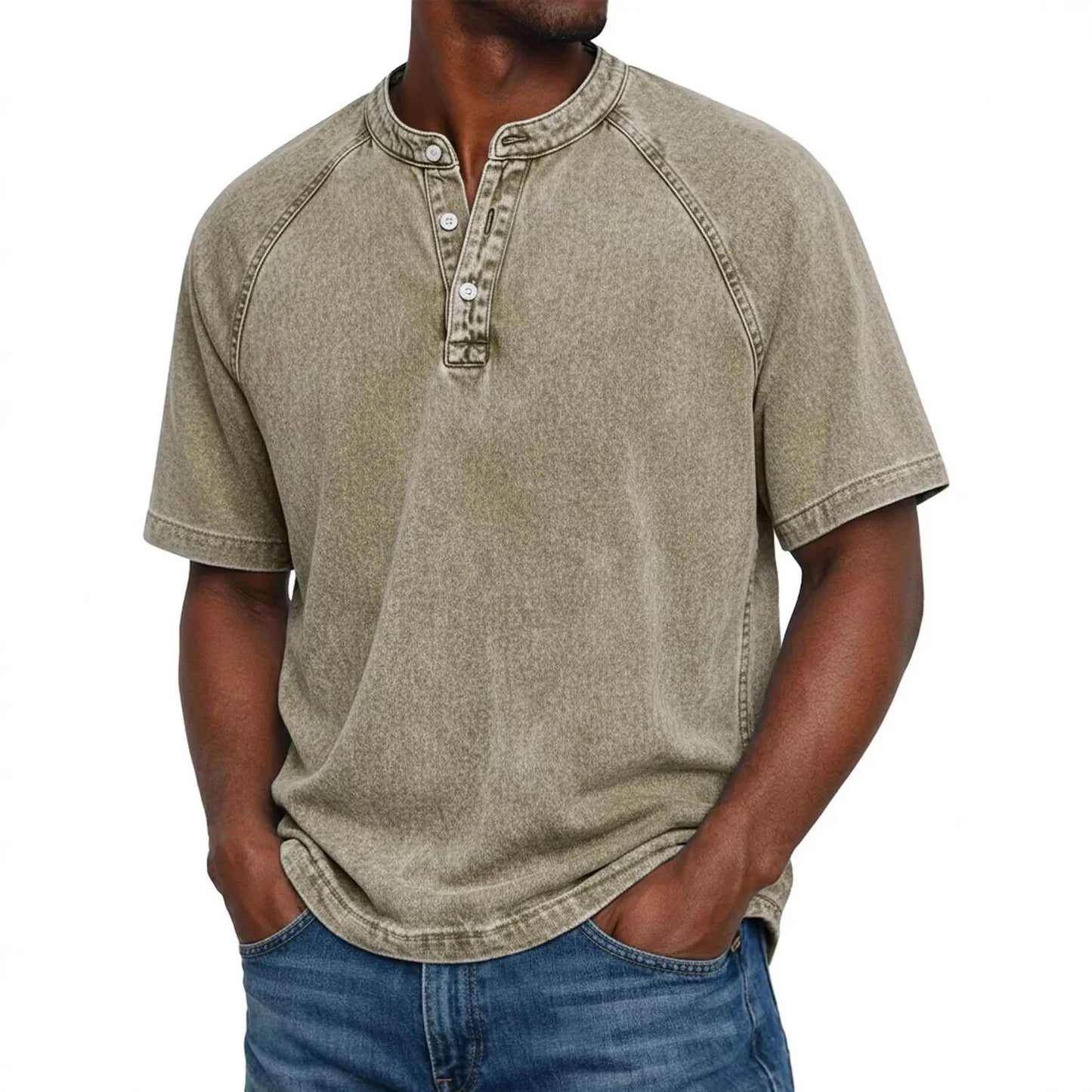 Lovas - Vintage Mannen Shirt