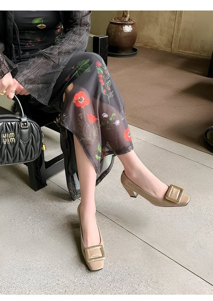 Capucine – Metallic Pumps