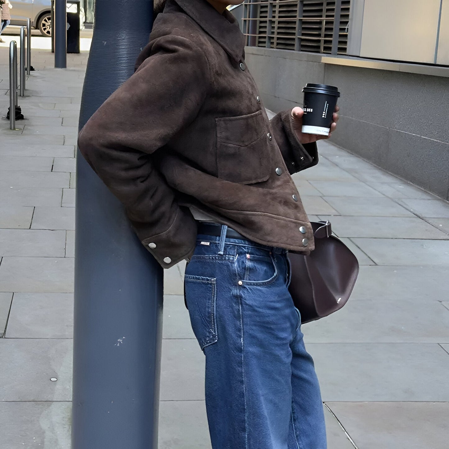 Ella - Suède herfstjas