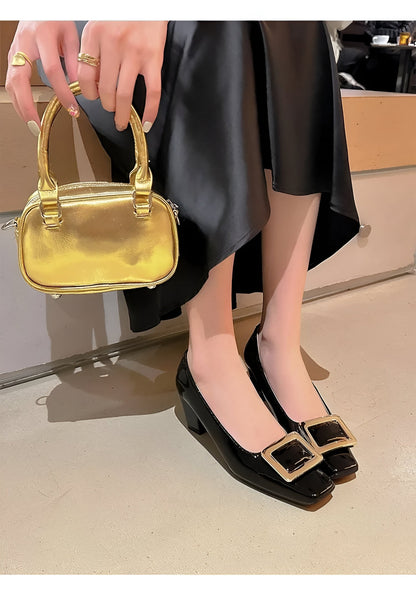 Capucine – Metallic Pumps