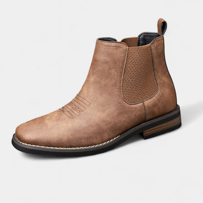 Liam™ – Leren Enkelboots