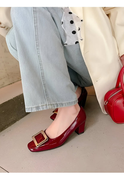 Capucine – Metallic Pumps