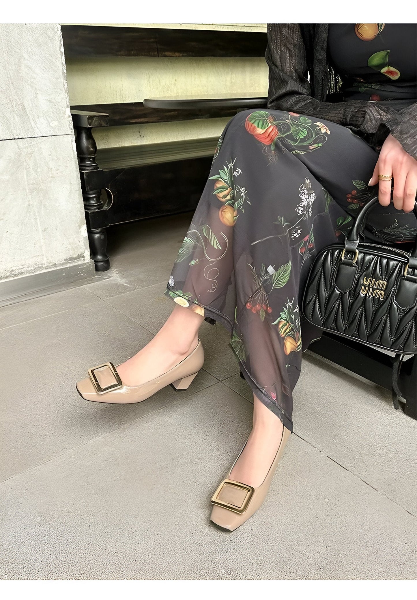 Capucine – Metallic Pumps