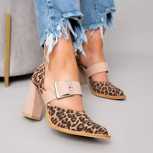 Eleonora – Luipaard Pumps