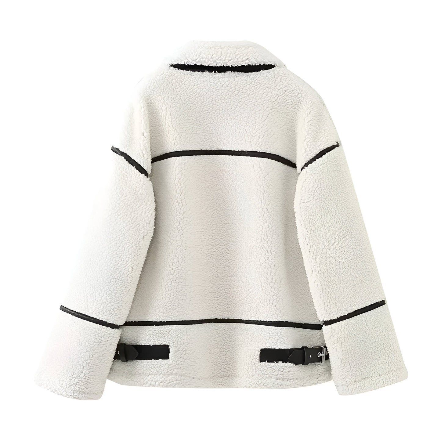 Clara - Lamswollen herfstjas