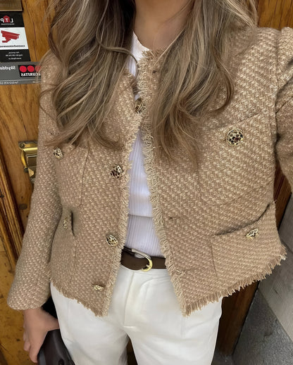 Diana - Tweed herfstjas