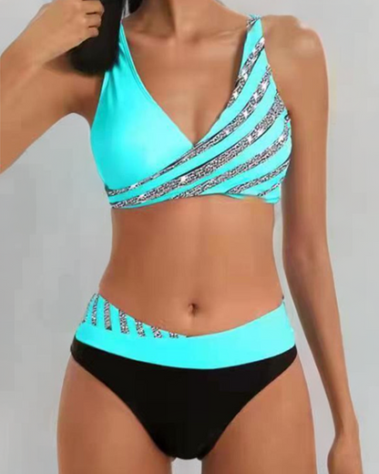 Mona - Bikini in Warme Tinten