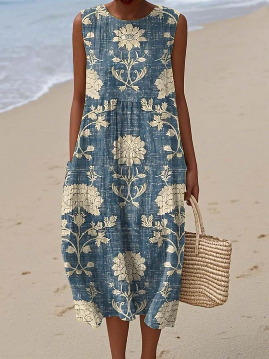 Belle | Midi Boho Jurk