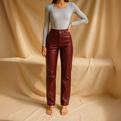 Pernelle - Kunstleren broek