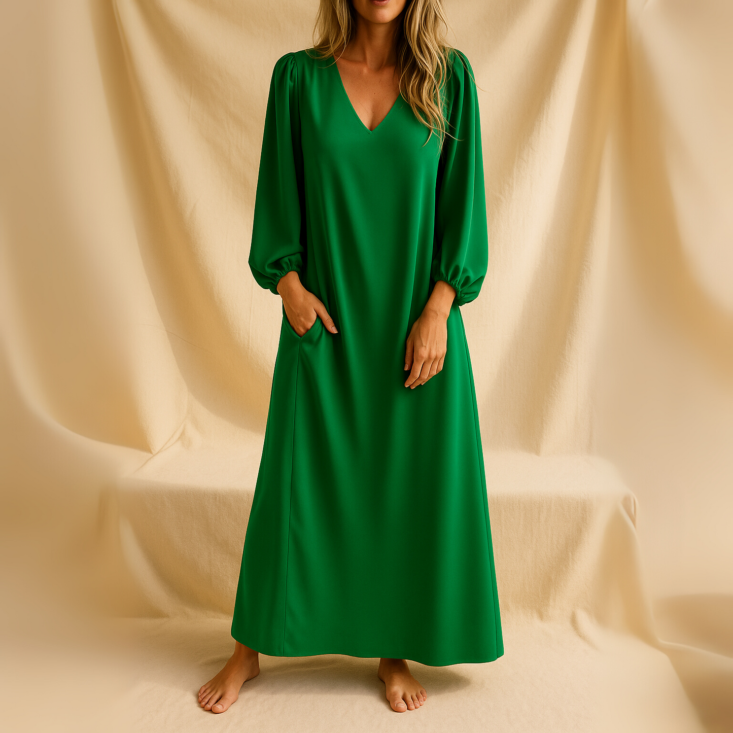 Léontine – Lange avondjurk