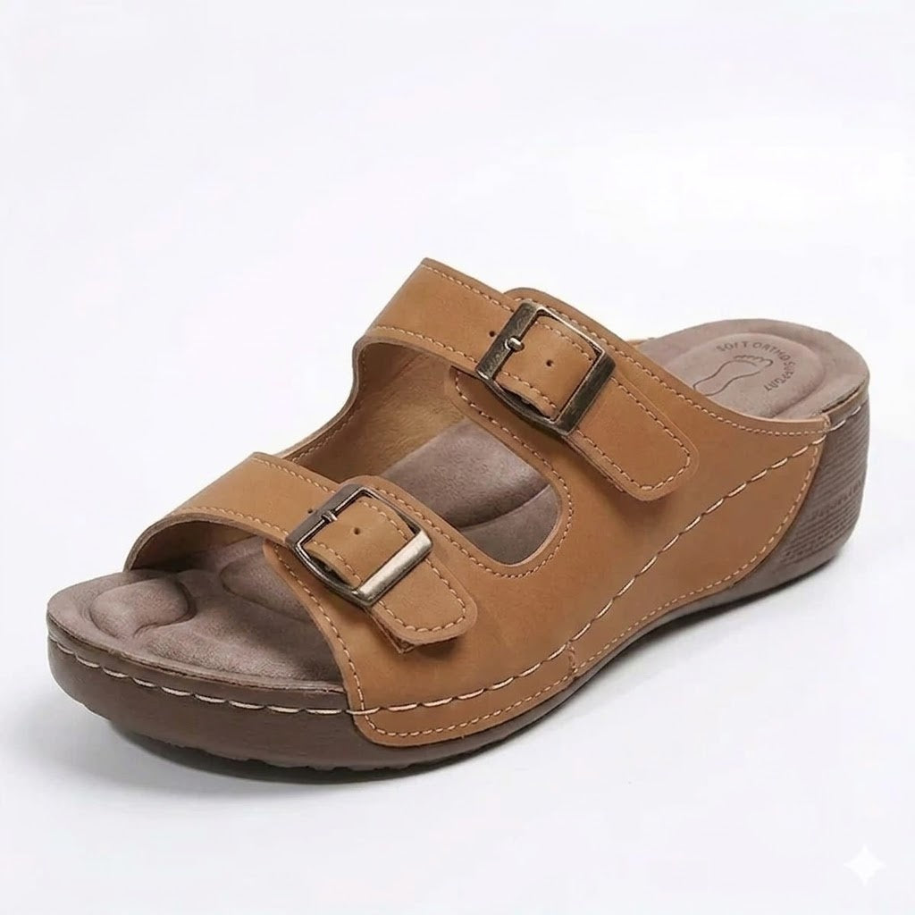 Lovas orthopedische sandalen voor hielspoor, brede voeten & artrose"