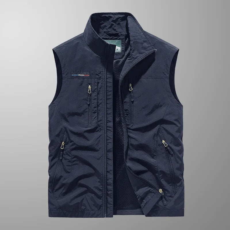 Lovas | Ademend multifunctioneel gilet met meerdere zakken