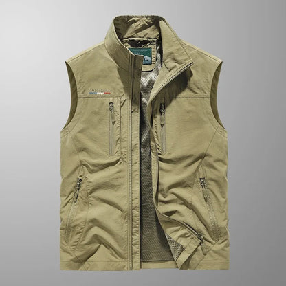 Lovas | Ademend multifunctioneel gilet met meerdere zakken