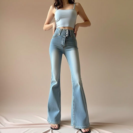 Jeanne – Hoge taille broek