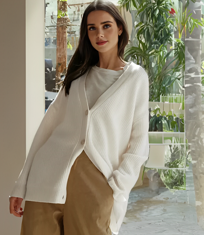 Lovas | Elegante Knopen Cardigan