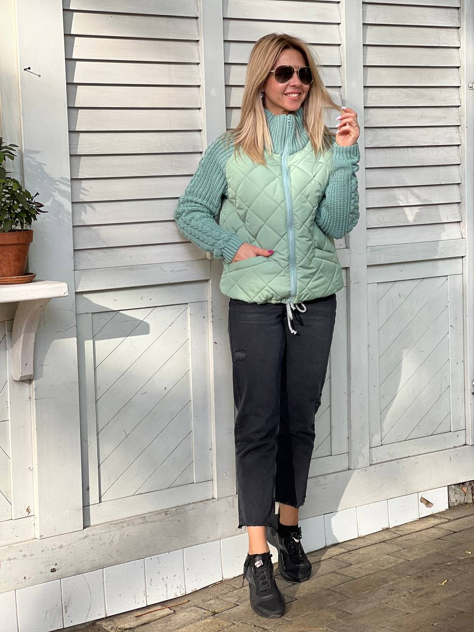 Lova - Gebreide Jas Voor Dames