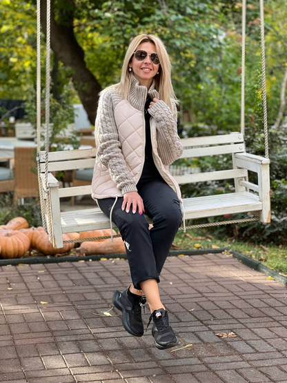 Lova - Gebreide Jas Voor Dames