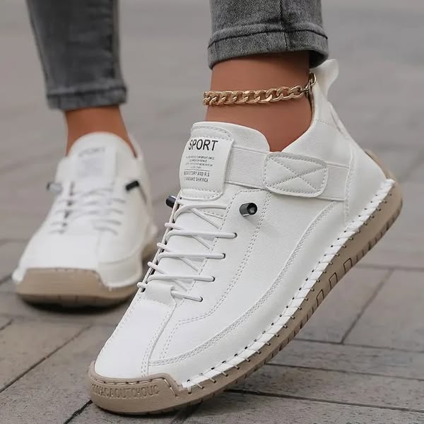 Lovas - Orthopedische Sneaker voor Hielspoor, Brede Voeten & Artrose