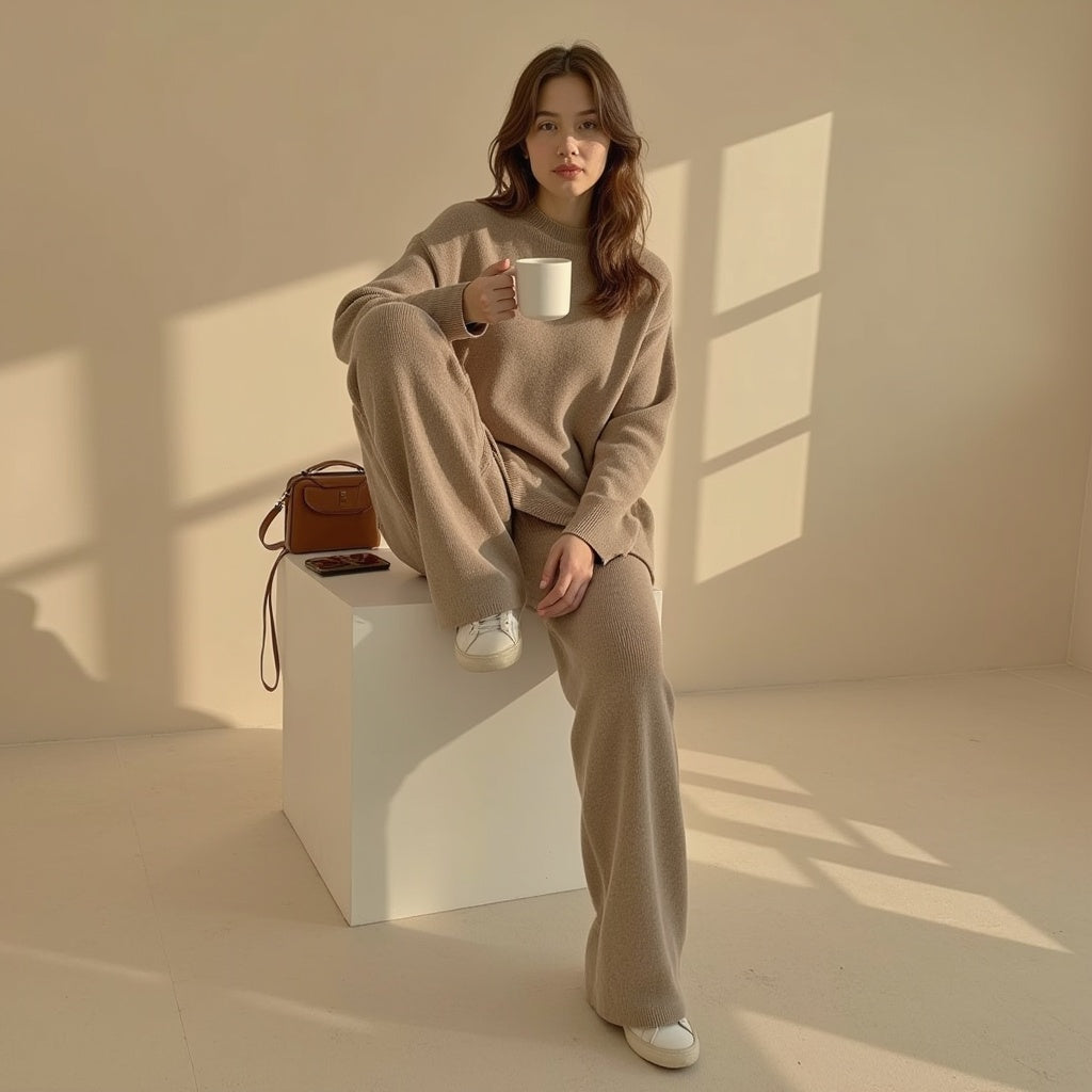 Brigitte – Gebreide Set