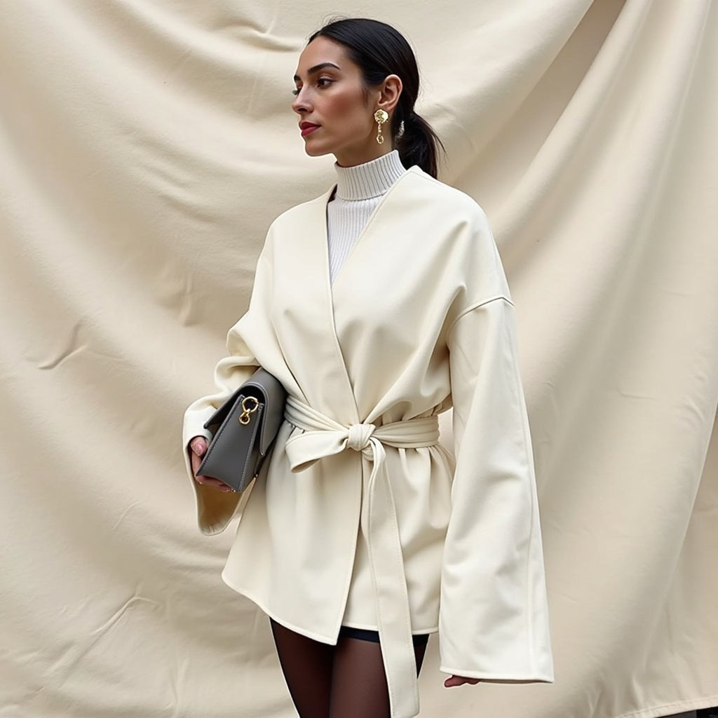 Valentine – Geceintuurde jas