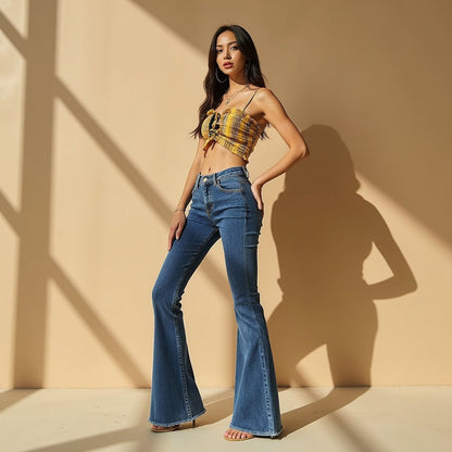 Georgette – Skinny broek