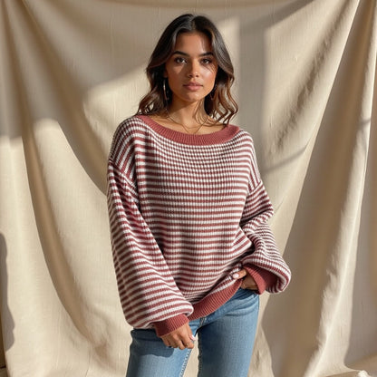 Lovas| Gebreide Off-Shoulder Top