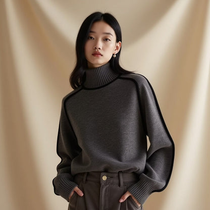 Emmanuelle – Gebreide coltrui