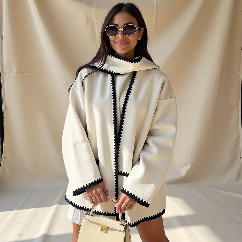 Alizée – Damesjas met sjaal