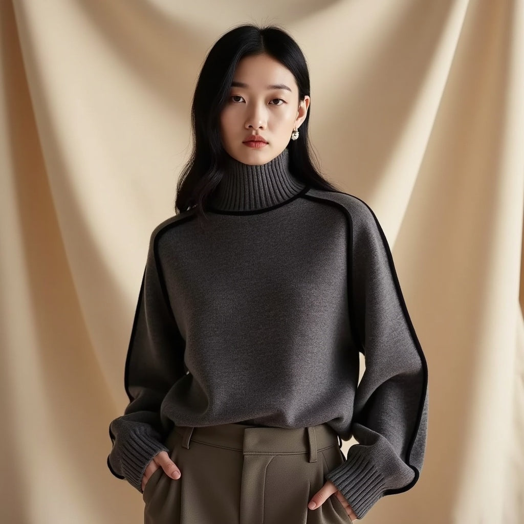 Emmanuelle – Gebreide coltrui